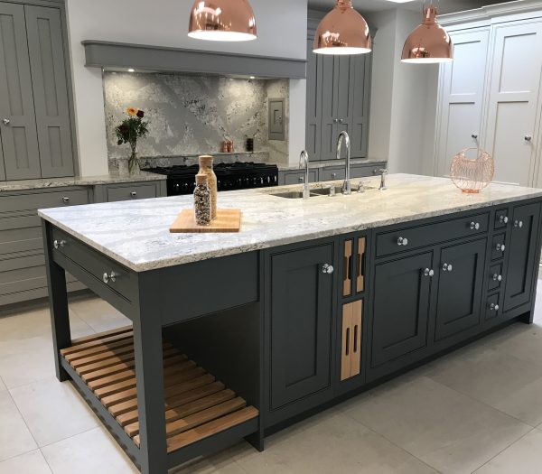 Fitted Kitchen grey