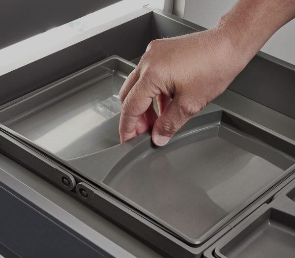 fitted Kitchen bin lid